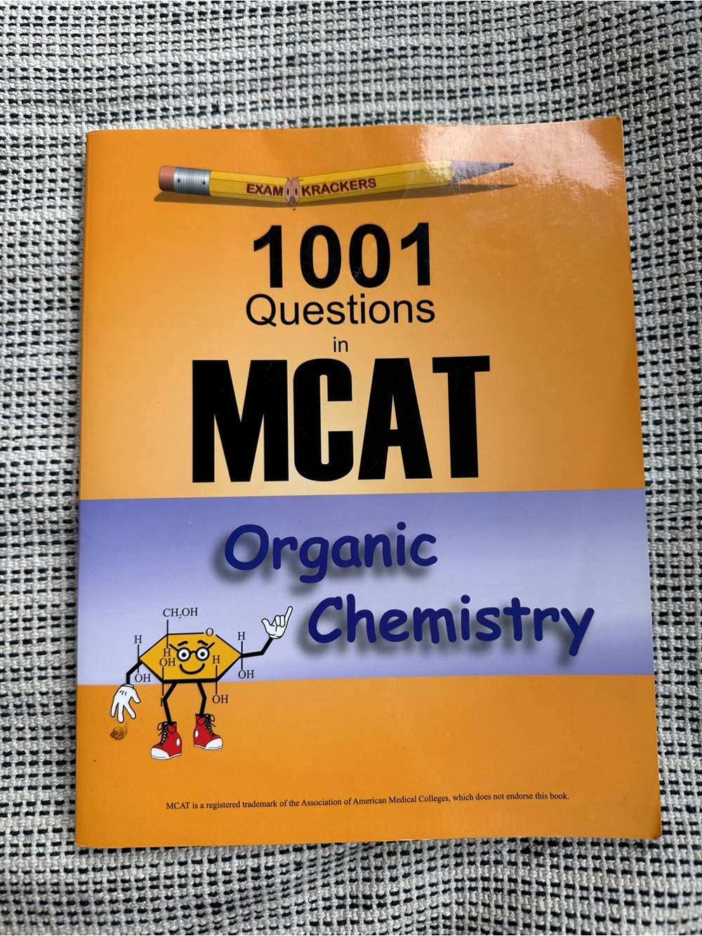 MCAT Organic Chemistry Practice Questions - Orange